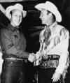 Dory Funk Sr. with "King of the Cowboys" Roy Rogers